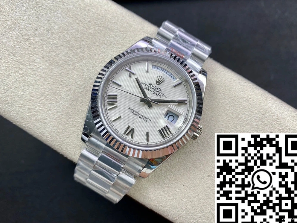 Dial Rolex Date Silver Day Factory 228239-83419 EW 0404